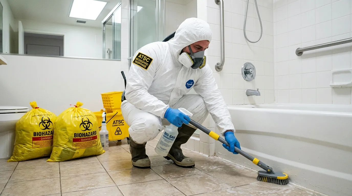 Decontamination equipment deployed for Blood Cleanup in Chantilly